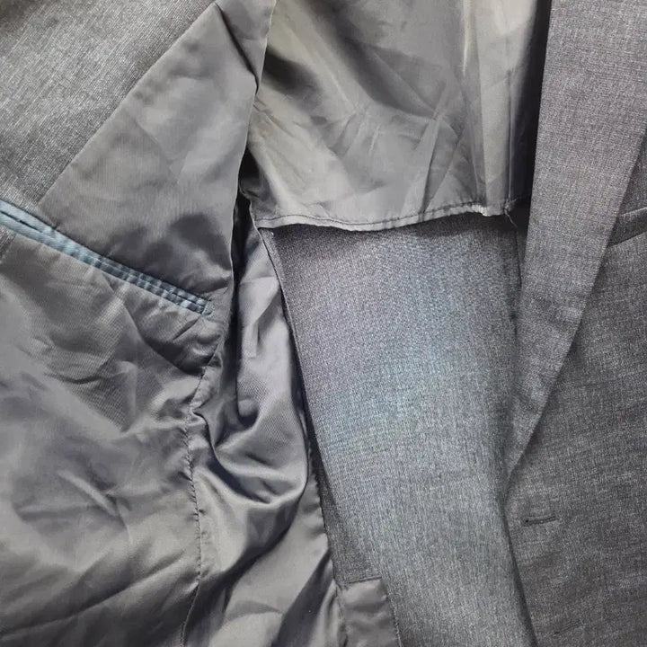 [BUNJANG] BASSO Homme Navy Gray Suit Jacket / 바쏘옴므 남성 정장 자켓 네이비그레이