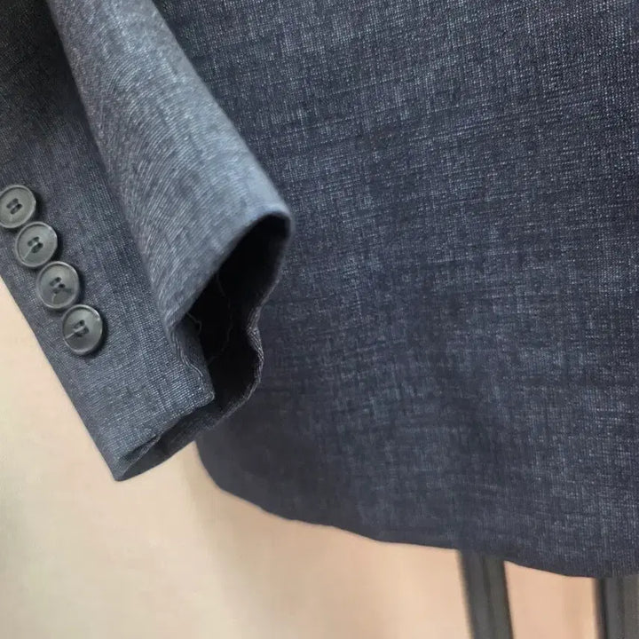 [BUNJANG] BASSO Homme Navy Gray Suit Jacket / 바쏘옴므 남성 정장 자켓 네이비그레이