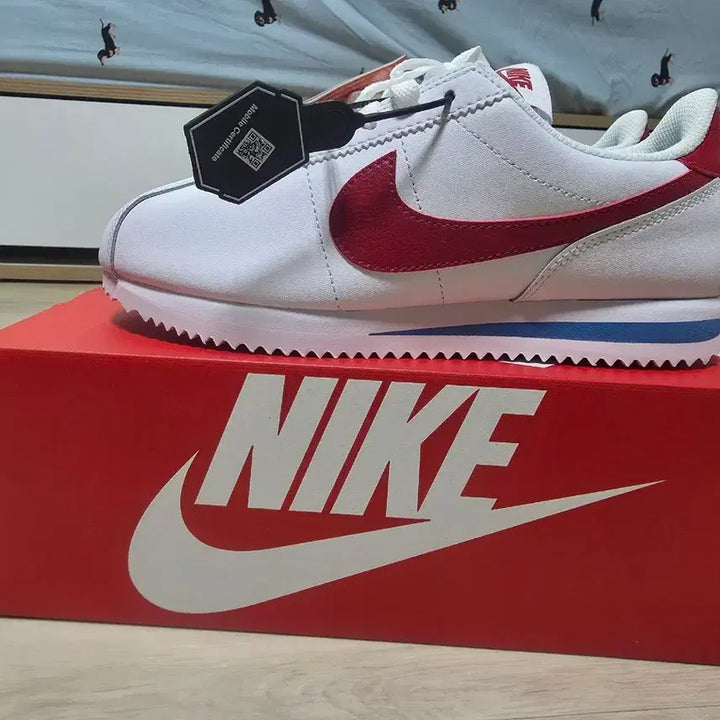[SOLD OUT] 나이키 코르테즈 흰빨파 운동화 230