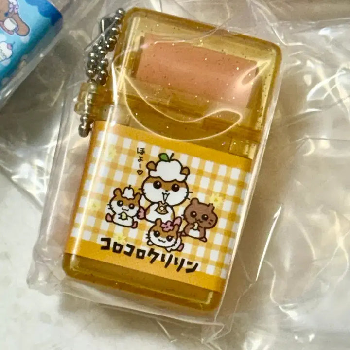 [BUNJANG] Sanrio Roller Eraser Keychain Gacha / 산리오 롤러 지우개 키링 가챠(쿠리링, 마이멜로디, 시나모롤)