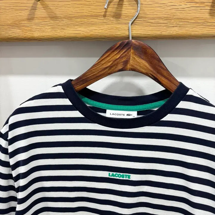 [SOLD OUT] Lacoste 스트라이프 반팔티 여Xl