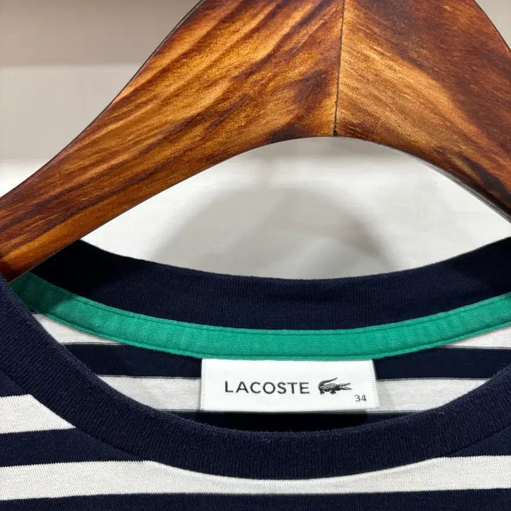 [SOLD OUT] Lacoste 스트라이프 반팔티 여Xl