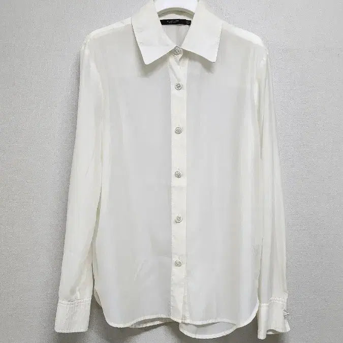 [BUNJANG] Jill Stuart New York Ivory Sheer Blouse / 2023 SS시즌 질스튜어트뉴욕 셔츠 블라우스