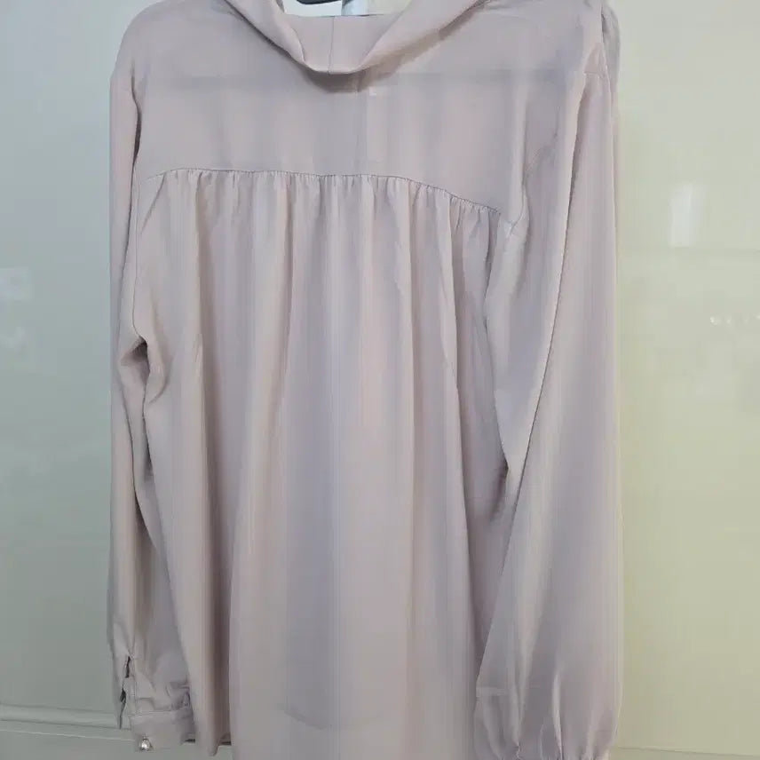 [BUNJANG] Select Ribbon Blouse / Select 리본 블라우스 핑크 베이지