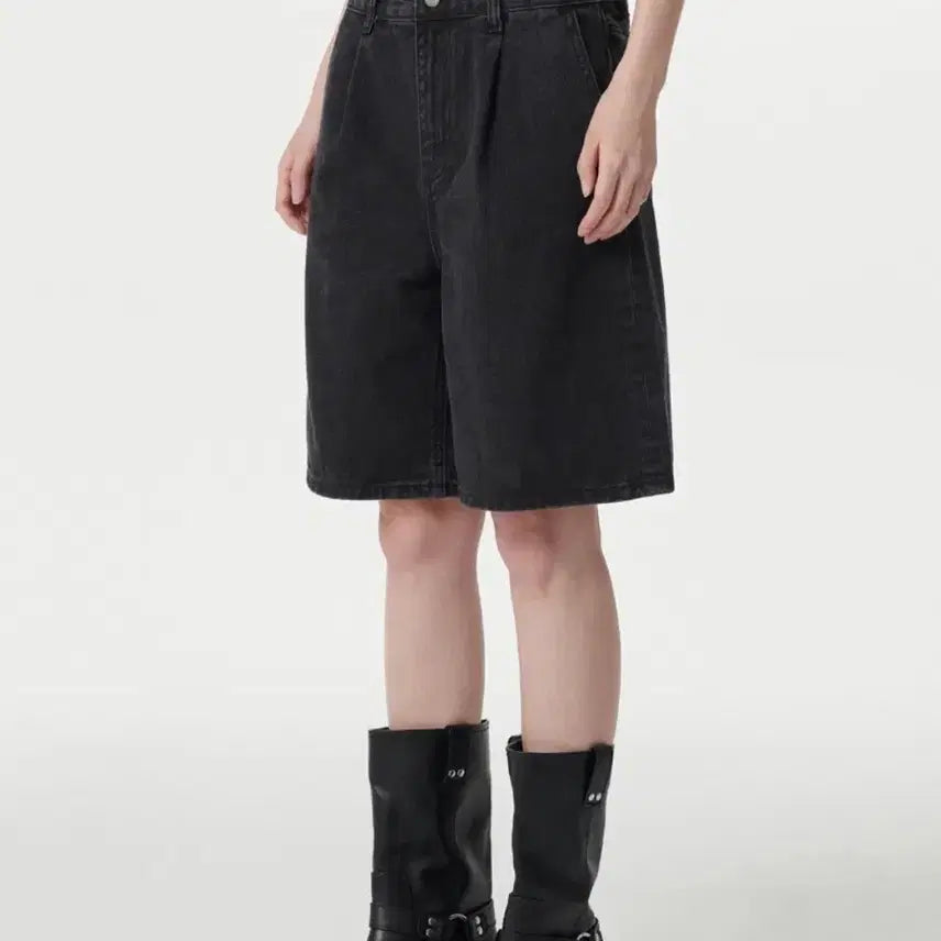 [BUNJANG] Musinsa Standard Bermuda Denim Shorts / 무탠다드 버뮤다 데님 팬츠 새상품 청반바지 무신사 스탠다드 우먼