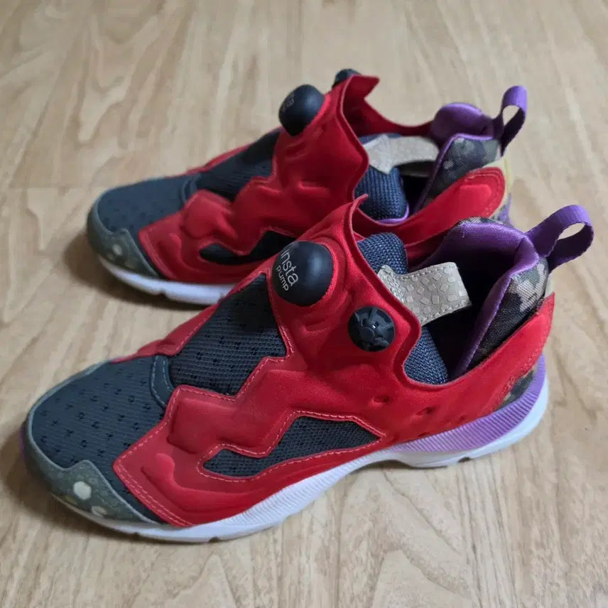 [BUNJANG] Reebok Fury Camouflage Pattern Sneakers / 리복 퓨리