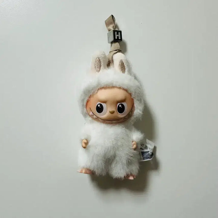 [BUNJANG] Popmart Labubu Alphabet H Keyring / 팝마트 라부부 키링 알파벳 H