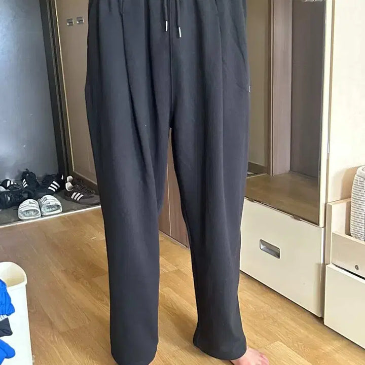 [BUNJANG] Black Training Jogger Pants / 블랙 트레이닝 조거 팬츠