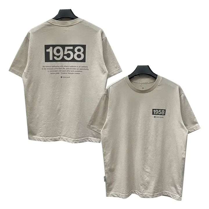 [SOLD OUT] 스노우피크 1958 그래픽 반팔티 100