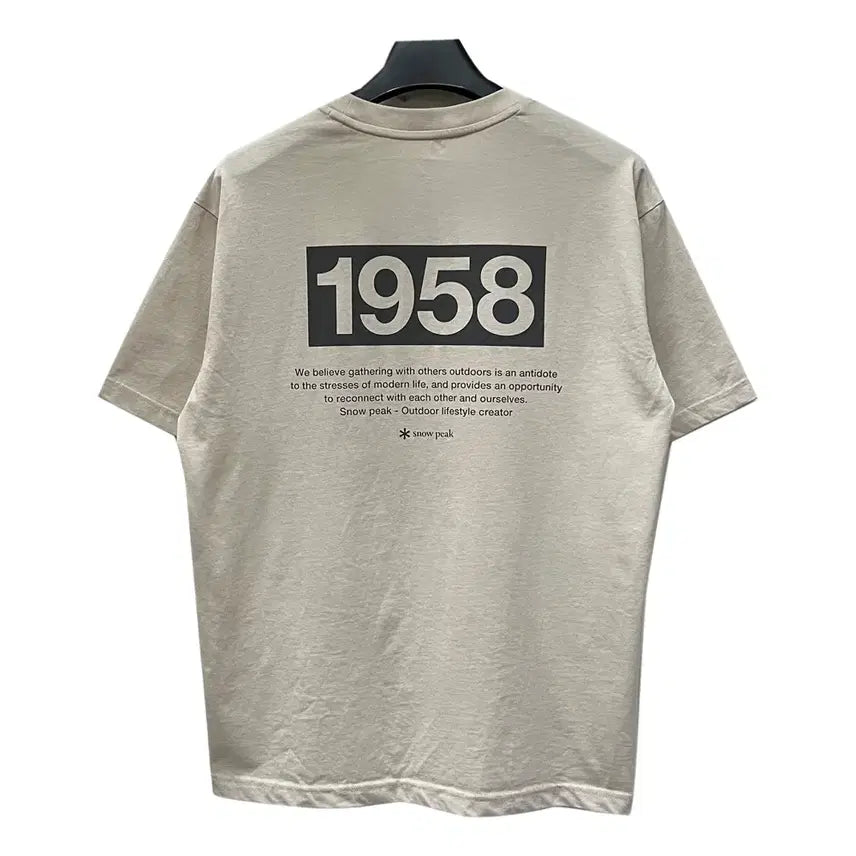 [SOLD OUT] 스노우피크 1958 그래픽 반팔티 100