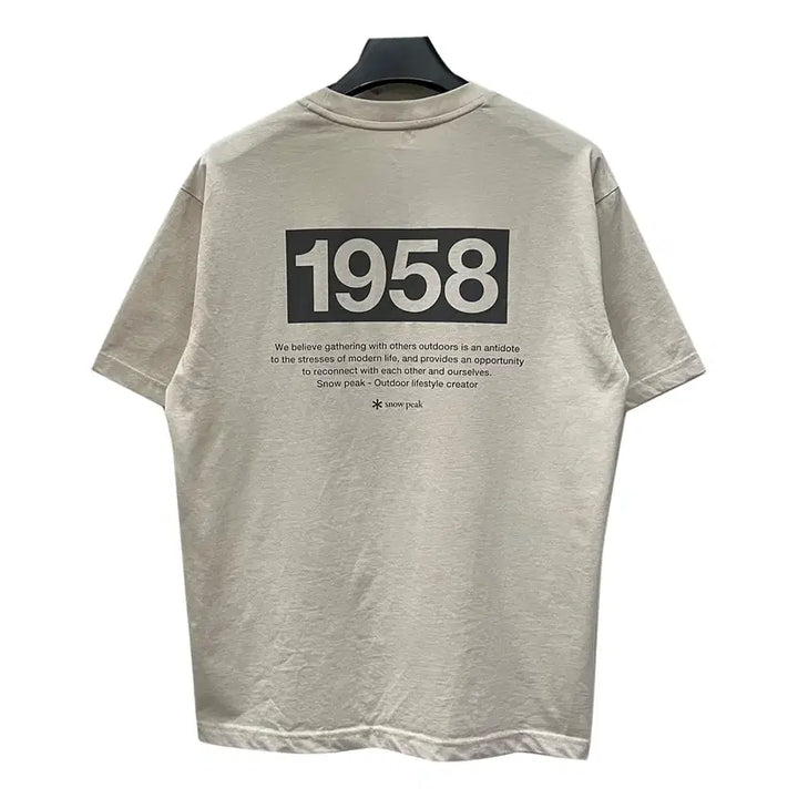 [SOLD OUT] 스노우피크 1958 그래픽 반팔티 100