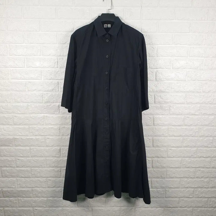 [SOLD OUT] [L]유니클로 코튼 셔츠 원피스