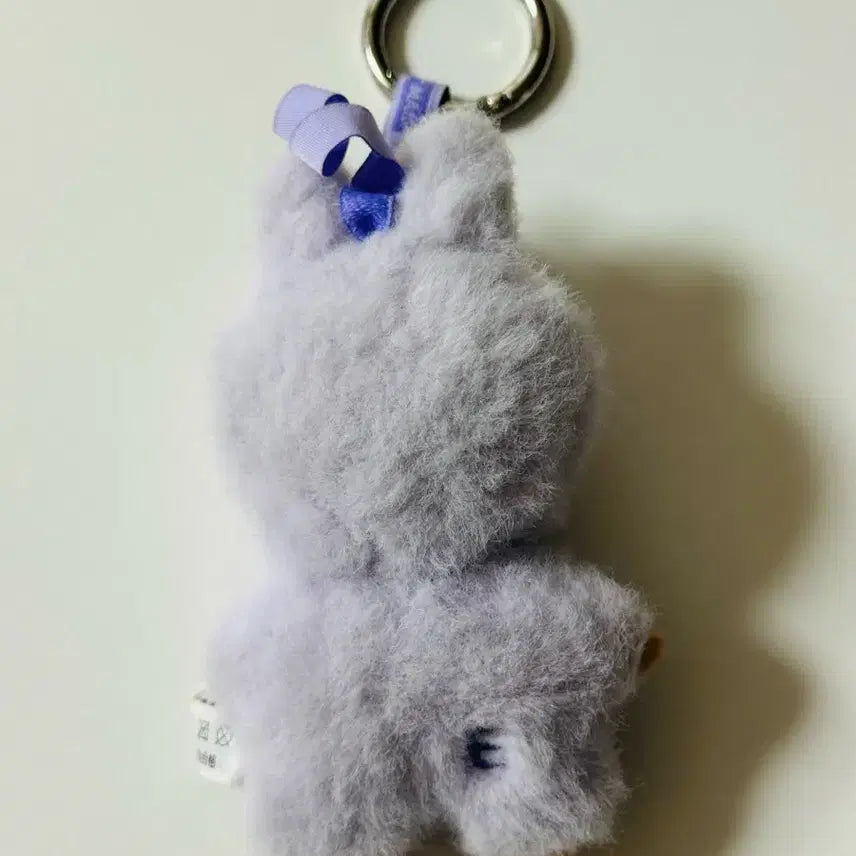 [BUNJANG] Popmart Labubu Lavender Alphabet E Keyring / 팝마트 라부부 키링 라벤더 알파벳 E