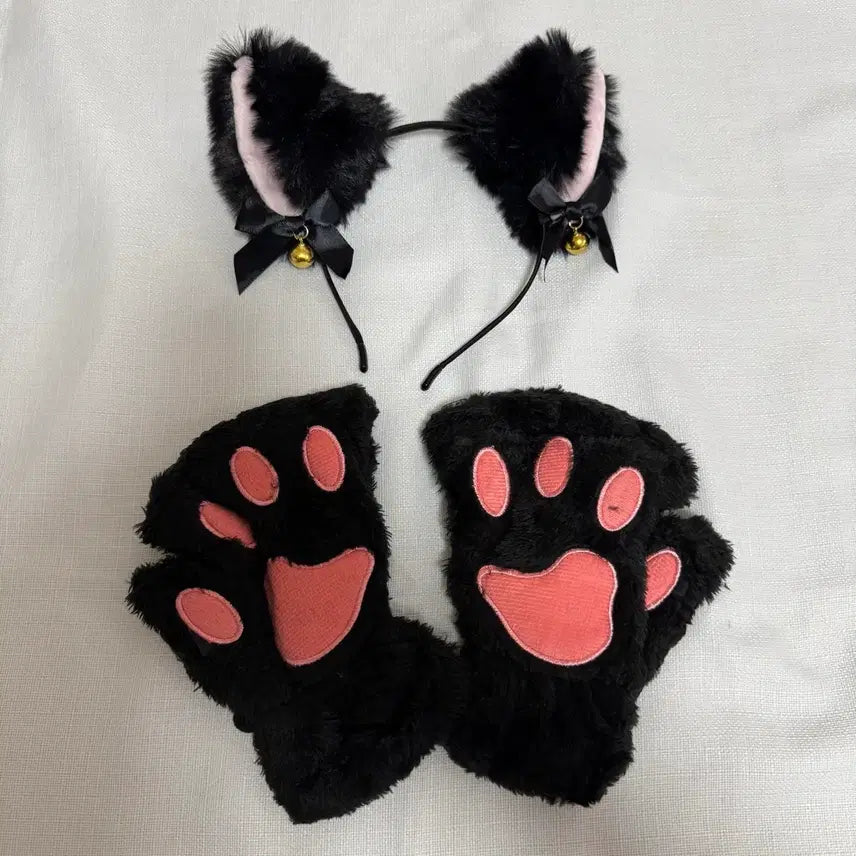 [SOLD OUT] 팬싸템 고양이 머리띠 + 손바닥 판매 코스프레
