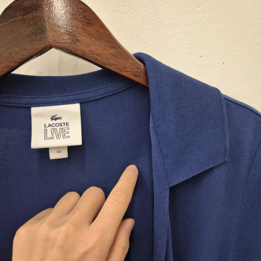 [BUNJANG] Lacoste Pique Wrap Dress 34 / 라코스테 피케 랩 원피스 34