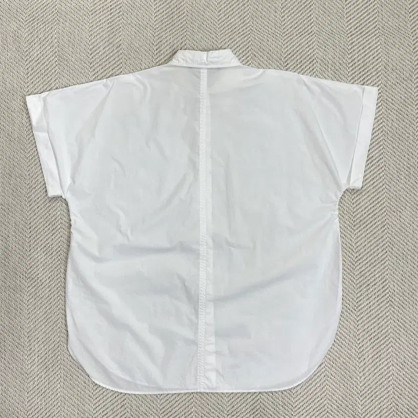 [BUNJANG] ZARA White Short Sleeve Shirt / 자라 화이트 반팔 셔츠