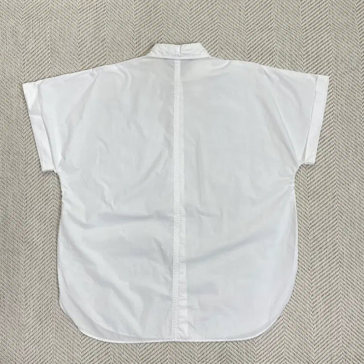 [BUNJANG] ZARA White Short Sleeve Shirt / 자라 화이트 반팔 셔츠
