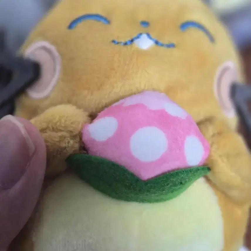 [BUNJANG] Ediya Dedenne Plush Keyring / 이디야 데덴네 인형 키링