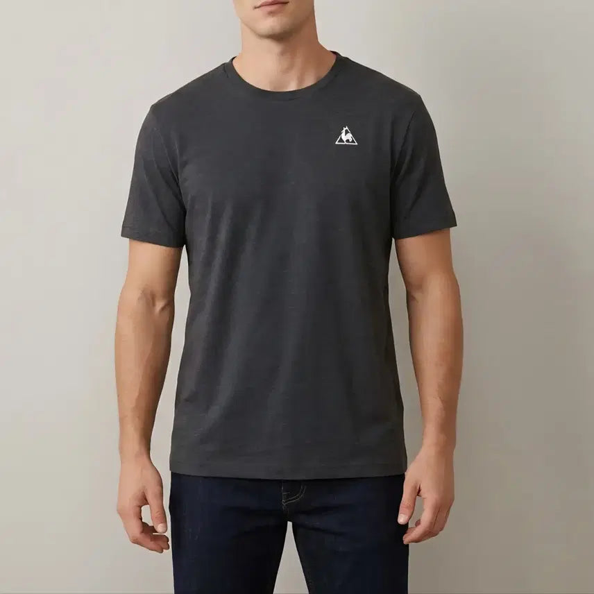[BUNJANG] Le Coq Sportif Functional Short Sleeve T-shirt / [105]르꼬끄 기능성 반팔 라운드티