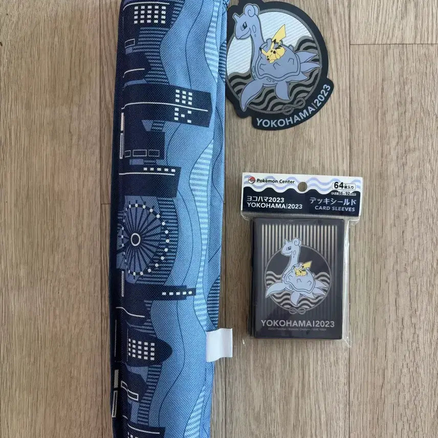 [BUNJANG] Pokemon World Championships 2023 Yokohama Lapras Mat &amp; Sleeve Set / 포켓몬 월드챔피언십 2023 요코하마 , 라프라스 매트 슬리브 세트