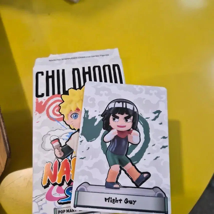 [BUNJANG] Popmart Naruto: Shippuden Might Guy Figure (Childhood Series) / 나루토 팝마트 마이트 가이 피규어