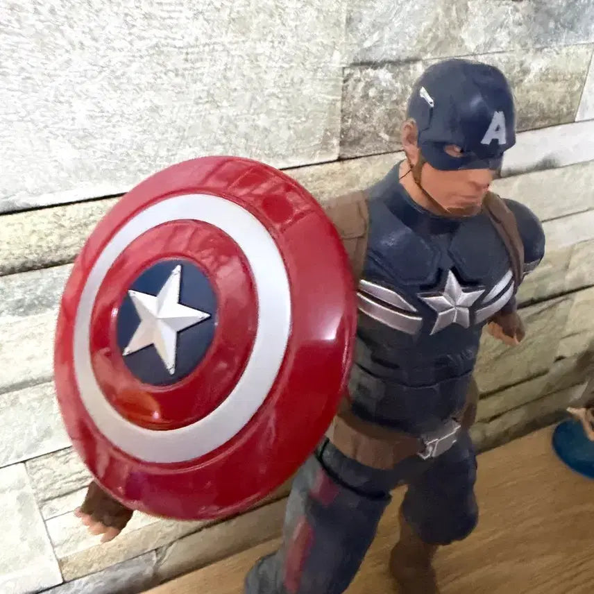 [BUNJANG] Marvel Captain America Vintage Figure / 새상품 빈티지 어벤져스 마블 캡틴 아메리카 대형 피규어