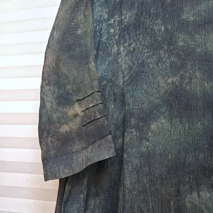 [SOLD OUT] 고급> 천연염색 국산 인견 롱원피스