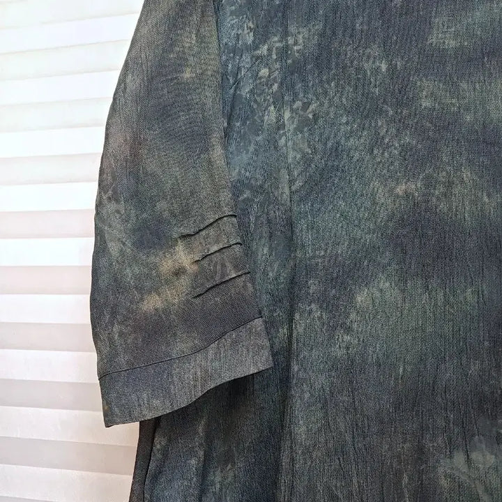[SOLD OUT] 고급> 천연염색 국산 인견 롱원피스