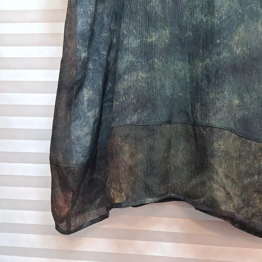 [SOLD OUT] 고급> 천연염색 국산 인견 롱원피스
