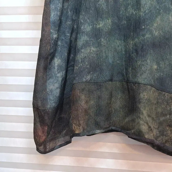 [SOLD OUT] 고급> 천연염색 국산 인견 롱원피스