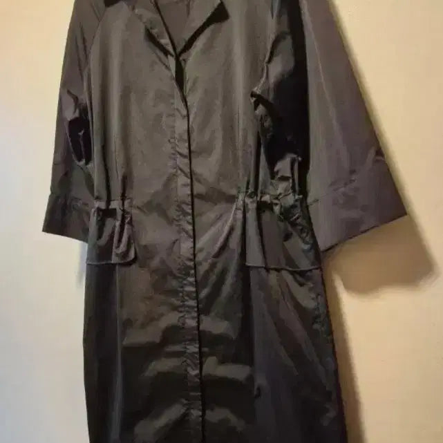 [BUNJANG] Max Studio Shirt Long Dress / 맥스스튜디오 셔츠형 롱원피스 55~66