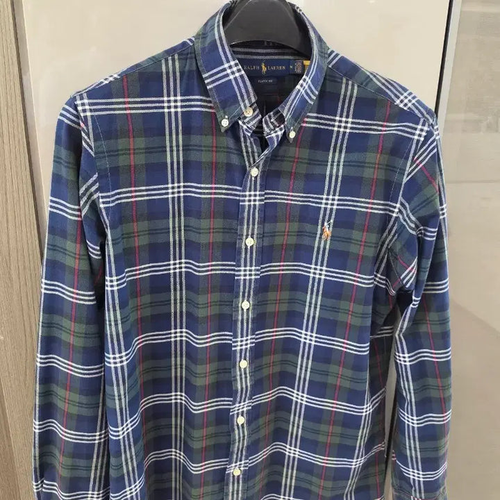 [BUNJANG] Polo Ralph Lauren Classic Fit Checkered Shirt / 정품 폴로 랄프로렌 체크 셔츠 남방 클래식핏 M 판매합니다