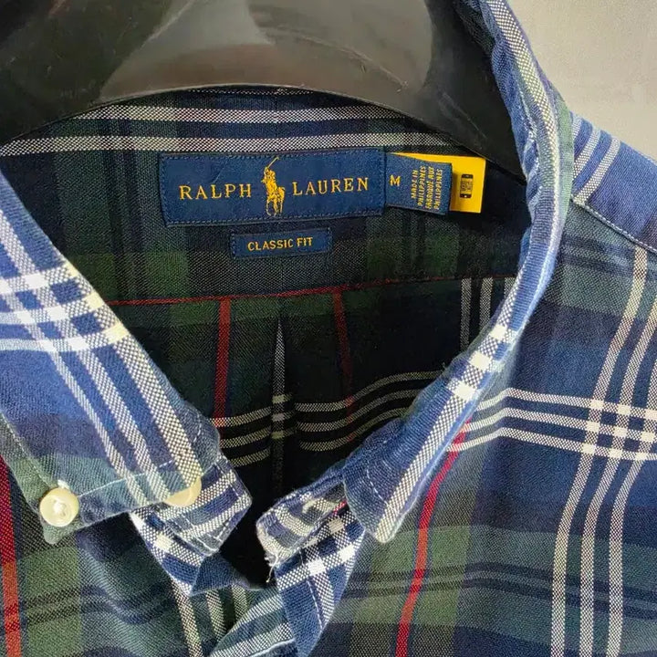 [BUNJANG] Polo Ralph Lauren Classic Fit Checkered Shirt / 정품 폴로 랄프로렌 체크 셔츠 남방 클래식핏 M 판매합니다