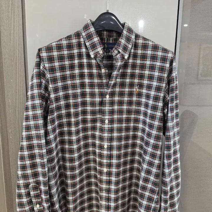 [SOLD OUT] 정품 폴로 랄프로렌 체크 긴팔 셔츠 클래식핏 M 판매합니다