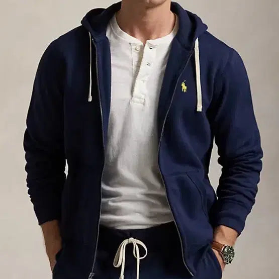 [BUNJANG] Polo Ralph Lauren Hooded Zip-Up Sweatshirt / 폴로 후드집업
