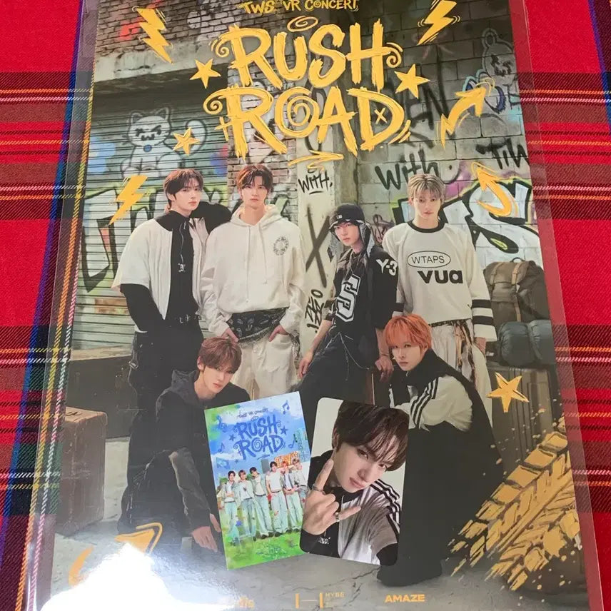 [BUNJANG] TWS Youngjae Rush Hour Poster &amp; Photocard Set / 투어스 러쉬로드 영재 포스터 포카 세트