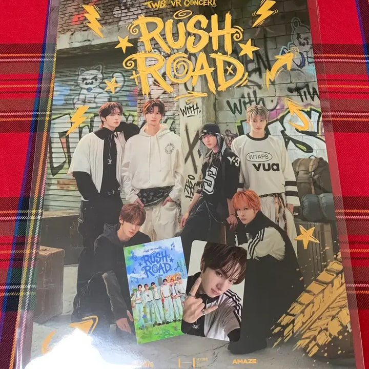 [BUNJANG] TWS Youngjae Rush Hour Poster &amp; Photocard Set / 투어스 러쉬로드 영재 포스터 포카 세트