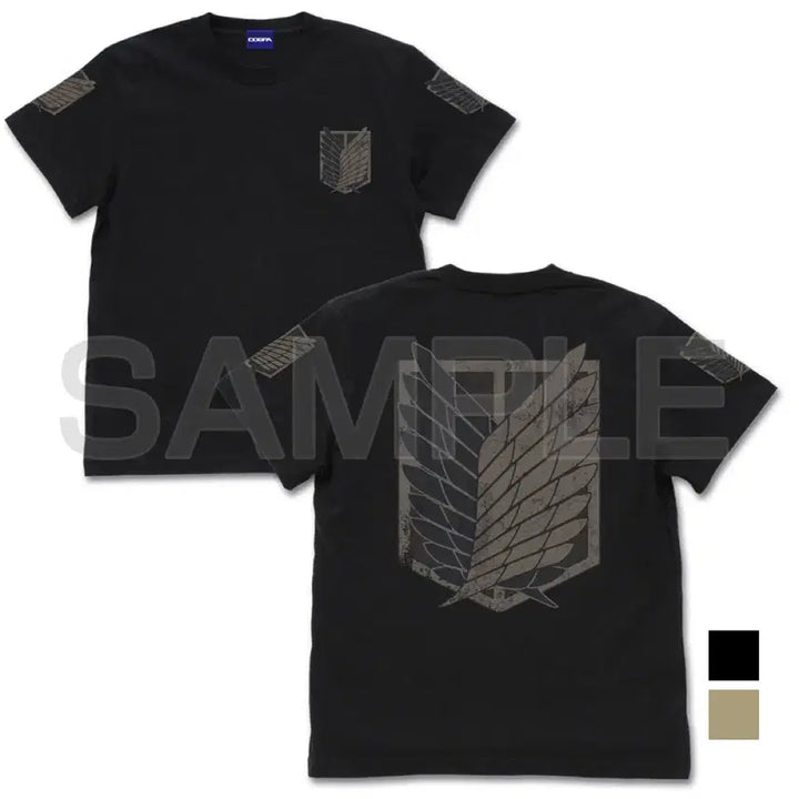 [BUNJANG] Cospa Attack on Titan Survey Corps T-shirt / 진격의 거인 조사병단 티셔츠 코스파 M
