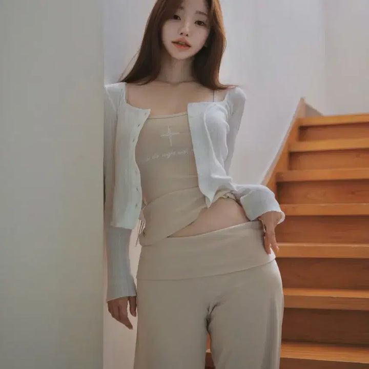 [BUNJANG] Kinda My Eyelet Summer Knit Cardigan Black / 카인다미 아일렛 썸머 니트 가디건