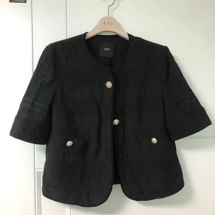 [SOLD OUT] 주크 zooc 여름 반팔 블랙 자켓