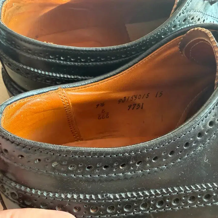 [BUNJANG] Alden 9751 EEE Width Size 9.5 Shoes / 알든 9751 9.5사이즈 발볼eee