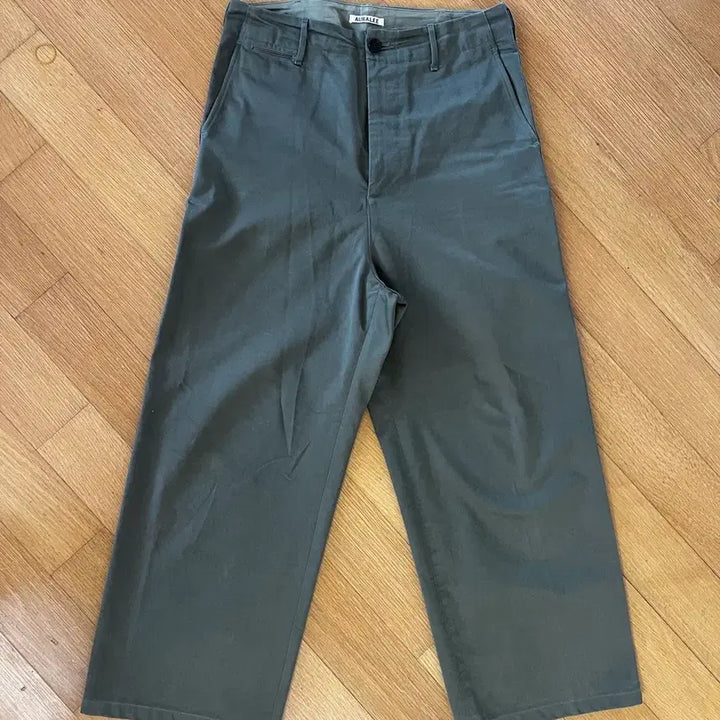 [BUNJANG] Our Lee Kachi Chino Pants Wide Fit / 오라리 카치 치노팬츠 3 와이드 핏