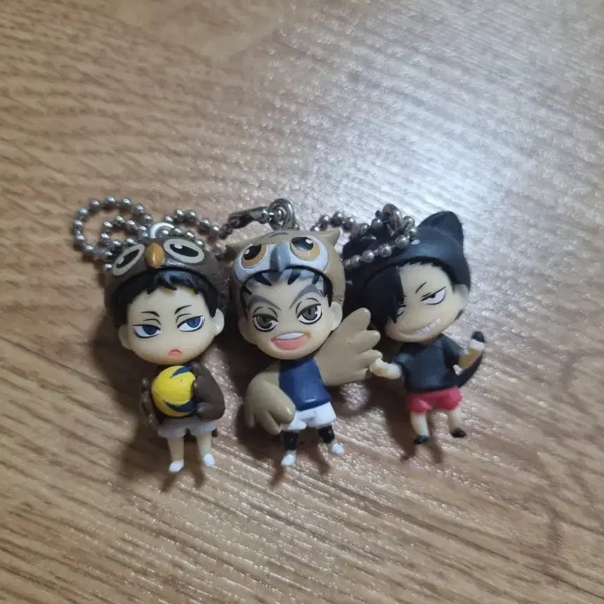[BUNJANG] Haikyuu Kigurumi Mascot Bundle Set / 하이큐 키구루미 마스코트 아카아시, 보쿠토, 쿠로오