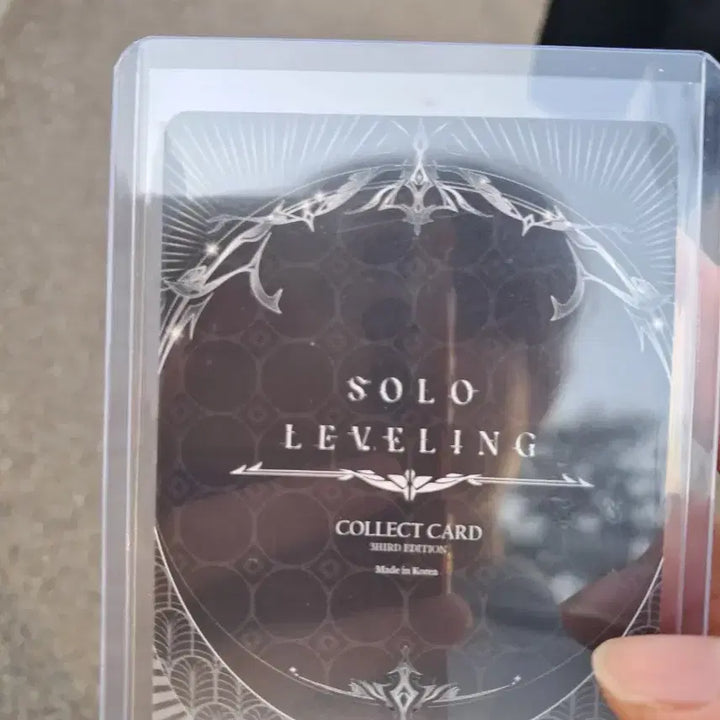 [BUNJANG] Solo Leveling Choi Jong-in UR SL3E-089 Card / 최종인 솔로 레벨링 카드 UR SL3E-089