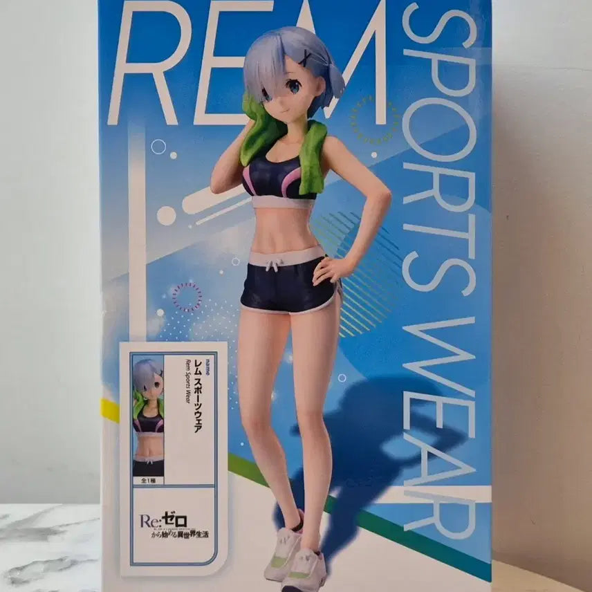[BUNJANG] elCOCO Re:Zero Rem Sportswear Ver. 1/7 Scale Figure / 엘코코 1/7 리제로 렘 스포츠웨어