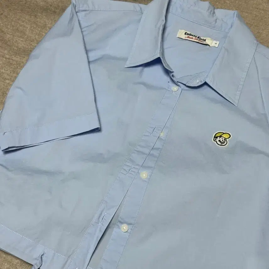 [BUNJANG] Ebbet Field Blue Shirt / 이벳필드 블루 셔츠 s