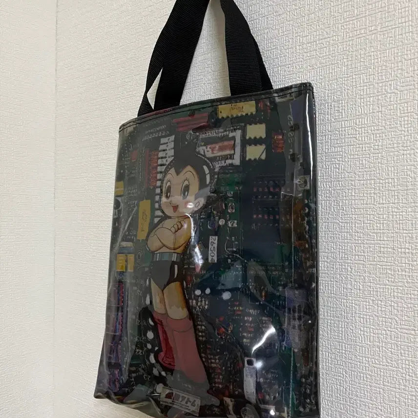 [BUNJANG] Astro Boy Lenticular PVC Tote Bag / 철완아톰 렌티큘러 토트백