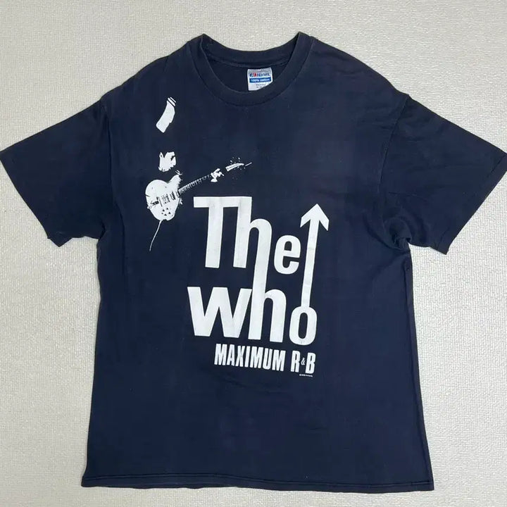 [BUNJANG] Hanes The Who Tour T-shirt XL / 80s 헤인즈 The Who 밴드티셔츠 투어티셔츠 XL