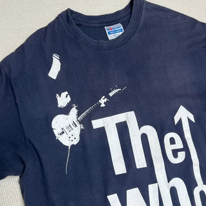 [BUNJANG] Hanes The Who Tour T-shirt XL / 80s 헤인즈 The Who 밴드티셔츠 투어티셔츠 XL