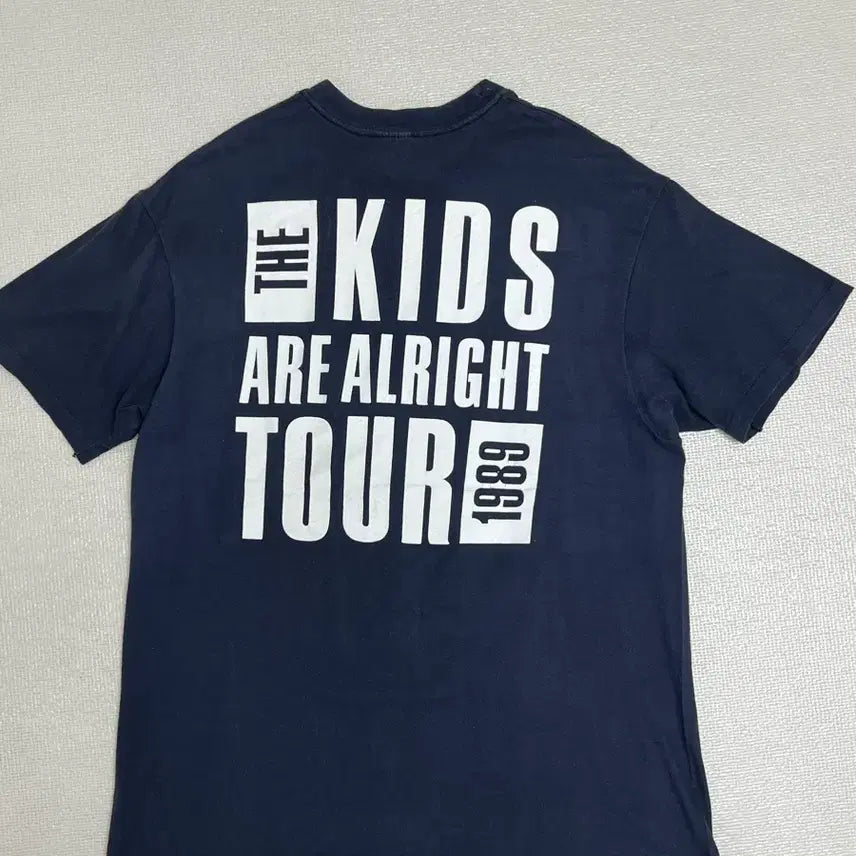 [BUNJANG] Hanes The Who Tour T-shirt XL / 80s 헤인즈 The Who 밴드티셔츠 투어티셔츠 XL